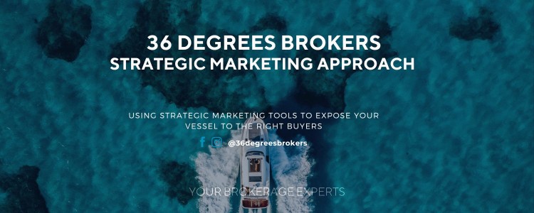 36° Strategic Marketing Approach to Selling Your Vessel